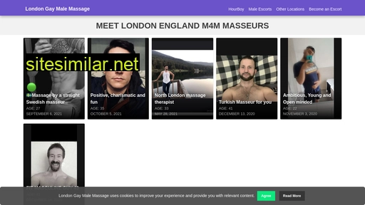Londongaymalemassage similar sites