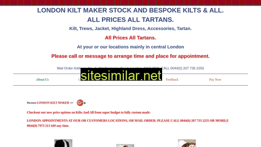 londonkiltmaker.com alternative sites
