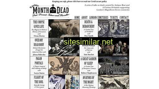 Londonmonthofthedead similar sites