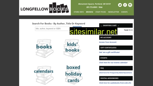 longfellowbooks.com alternative sites