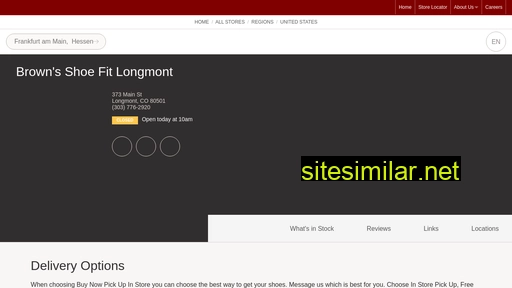 longmontshoes.com alternative sites