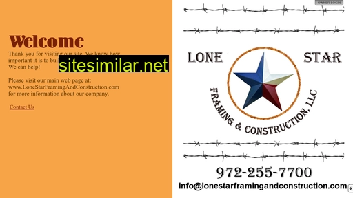 lonestarframingtx.com alternative sites