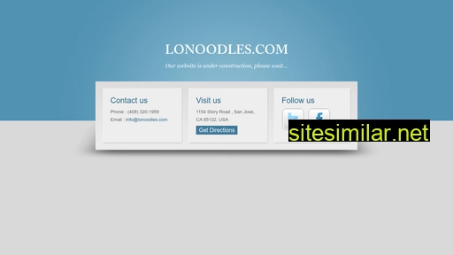 Lonoodles similar sites