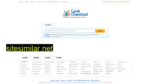 lookchemical.com alternative sites