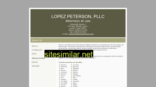 lopezpeterson.com alternative sites