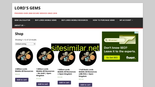 lordsgems.com alternative sites