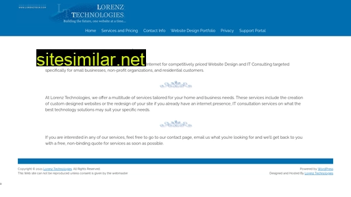 lorenztech.com alternative sites