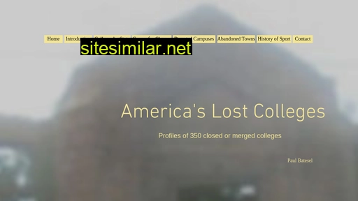 lostcolleges.com alternative sites