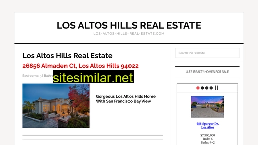 Los-altos-hills-real-estate similar sites