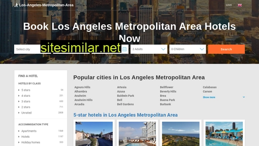 Los-angeles-metropolitan-area similar sites