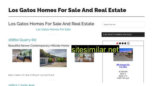 Los-gatos-homes-for-sale-and-real-estate similar sites