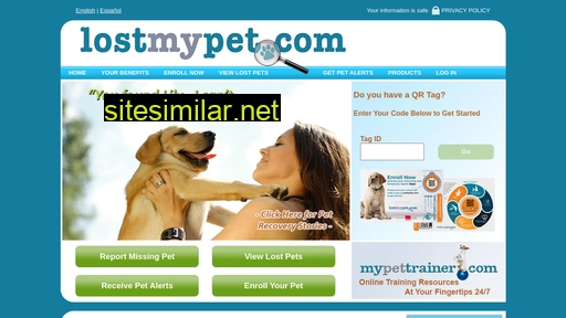 lostmypet.com alternative sites