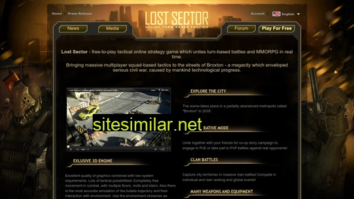 Lost-sector similar sites