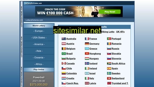lotteryextreme.com alternative sites