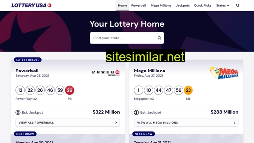 lotteryusa.com alternative sites