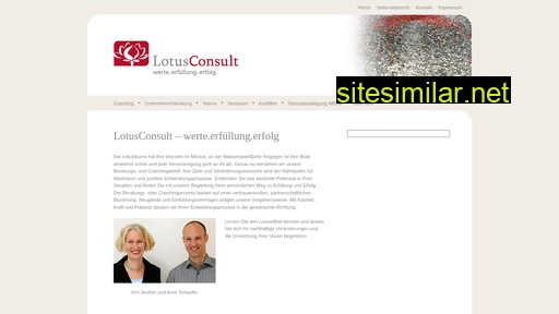 Lotus-consult similar sites