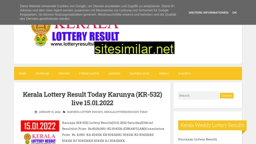 lotteryresultskerala.com alternative sites