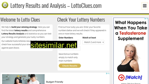 lottoclues.com alternative sites