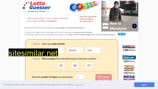 lottoguesser.com alternative sites