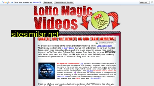 lottomagicvideos.com alternative sites