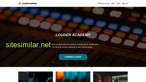 louderacademy.com alternative sites