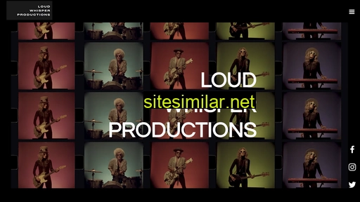 Loudwhisperproductions similar sites