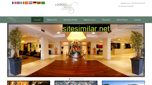 Lourdeshotelsservices similar sites