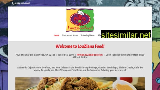 Louzianafood similar sites