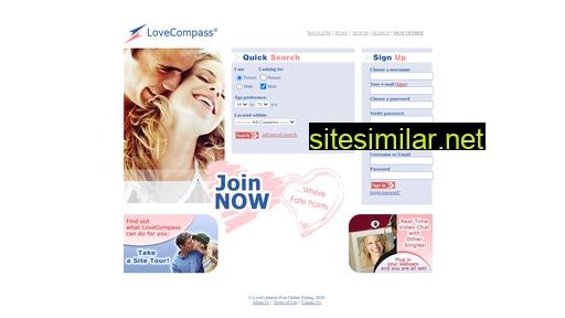 lovecompass.com alternative sites