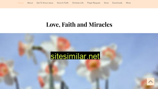 lovefaithandmiracles.com alternative sites