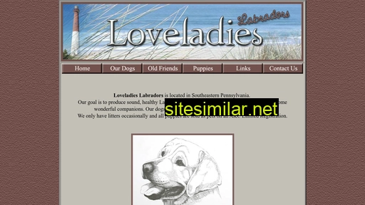 Loveladieslabradors similar sites