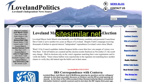 Lovelandpolitics similar sites