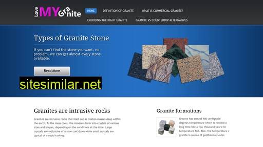 Lovemygranite similar sites