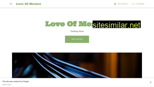 loveofmexico.com alternative sites