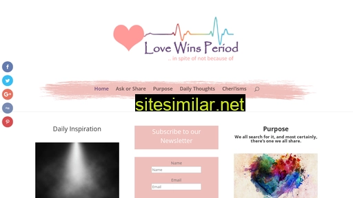 lovewinsperiod.com alternative sites