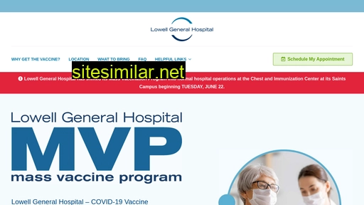 lowellgeneralvaccine.com alternative sites