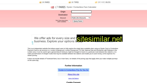 ltfares.com alternative sites
