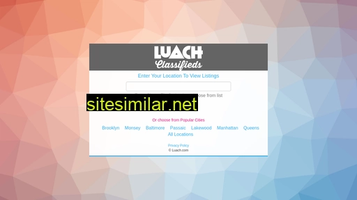 luach.com alternative sites