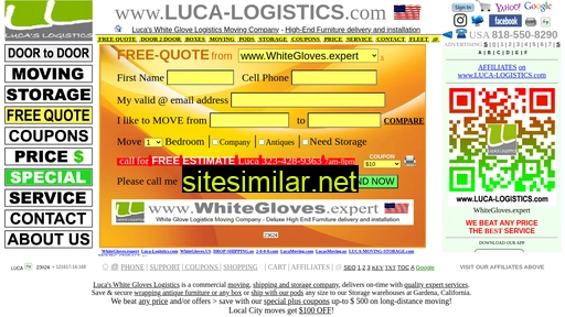 luca-logistics.com alternative sites