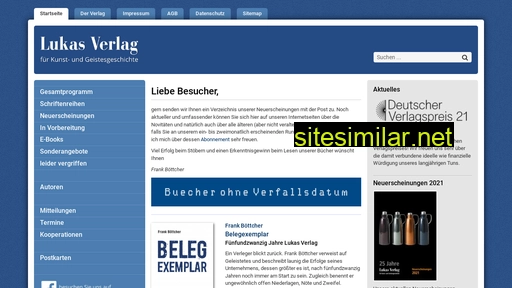 lukasverlag.com alternative sites