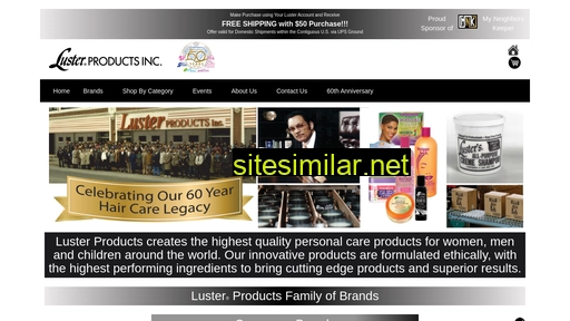 lusterproducts.com alternative sites