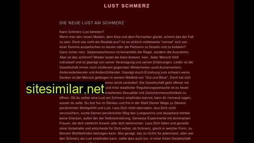 lust-schmerz.com alternative sites
