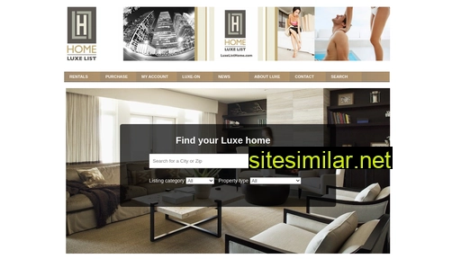 luxelisthome.com alternative sites