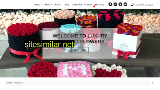 luxurydiamondflowers.com alternative sites