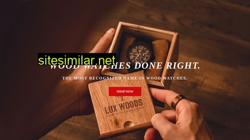 luxwoodwatches.com alternative sites