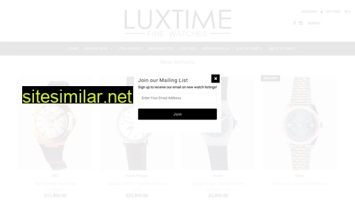 luxtime.com alternative sites