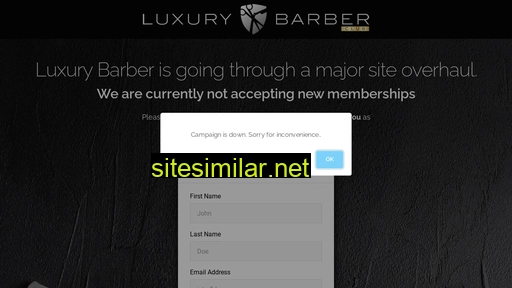 luxurybarber.com alternative sites
