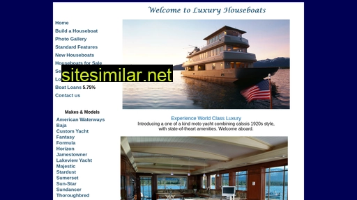 luxuryhouseboats.com alternative sites