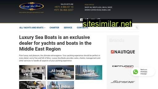luxuryseaboats.com alternative sites