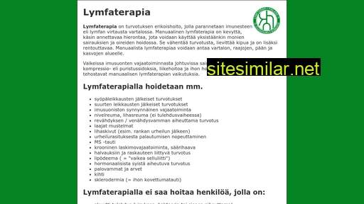 lymfaterapia.com alternative sites